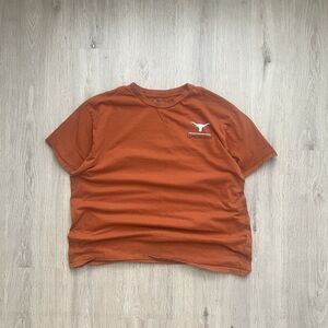 Champion Texas Longhorns T-Shirt Mens XL Burnt Orange Embroidered NCAA College